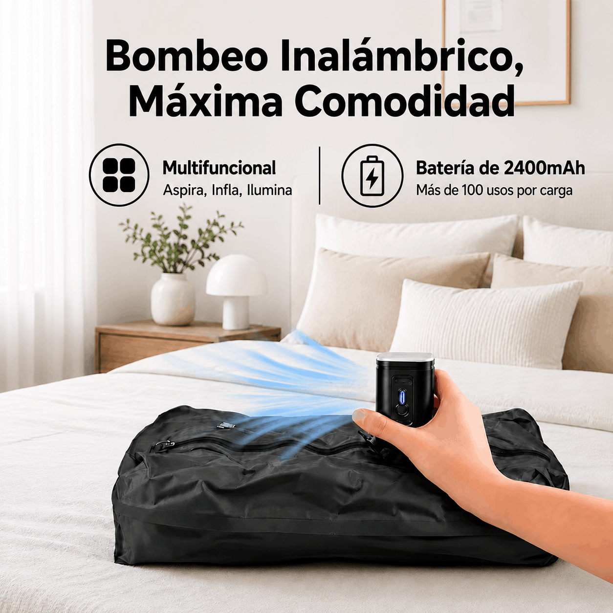 Bolso de compresión al vacío