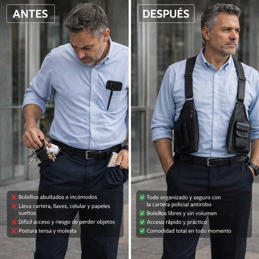 Cartera Táctica Anti-Robo